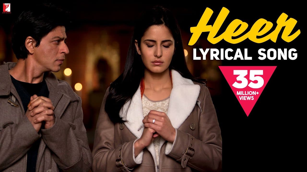 Lyrical | Heer | Song with Lyrics | Jab Tak Hai Jaan | Shah Rukh Khan, Katrina | A R Rahman | Gulzar