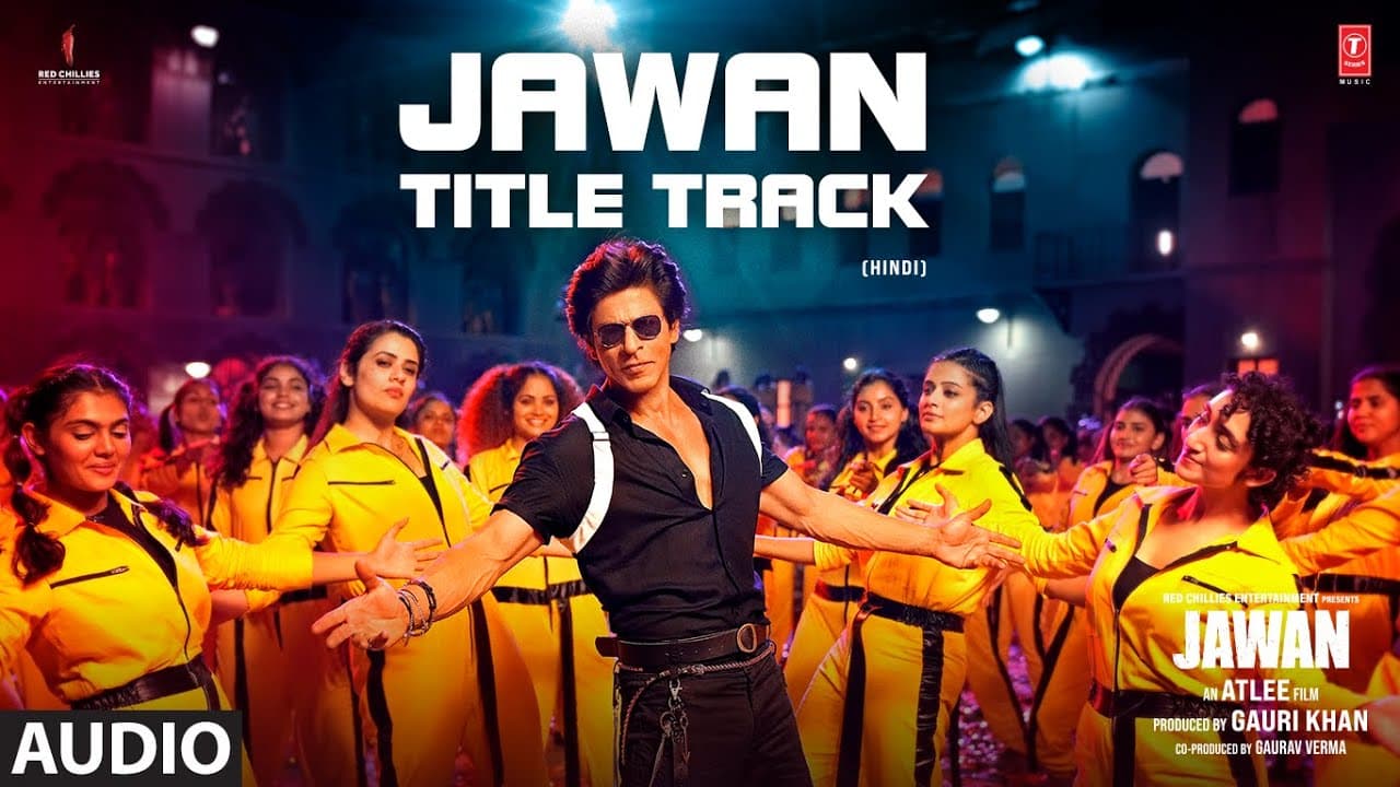 JAWAN TITLE TRACK (Audio): Shah Rukh Khan | Nayanthara | Atlee | Anirudh | Raja Kumari