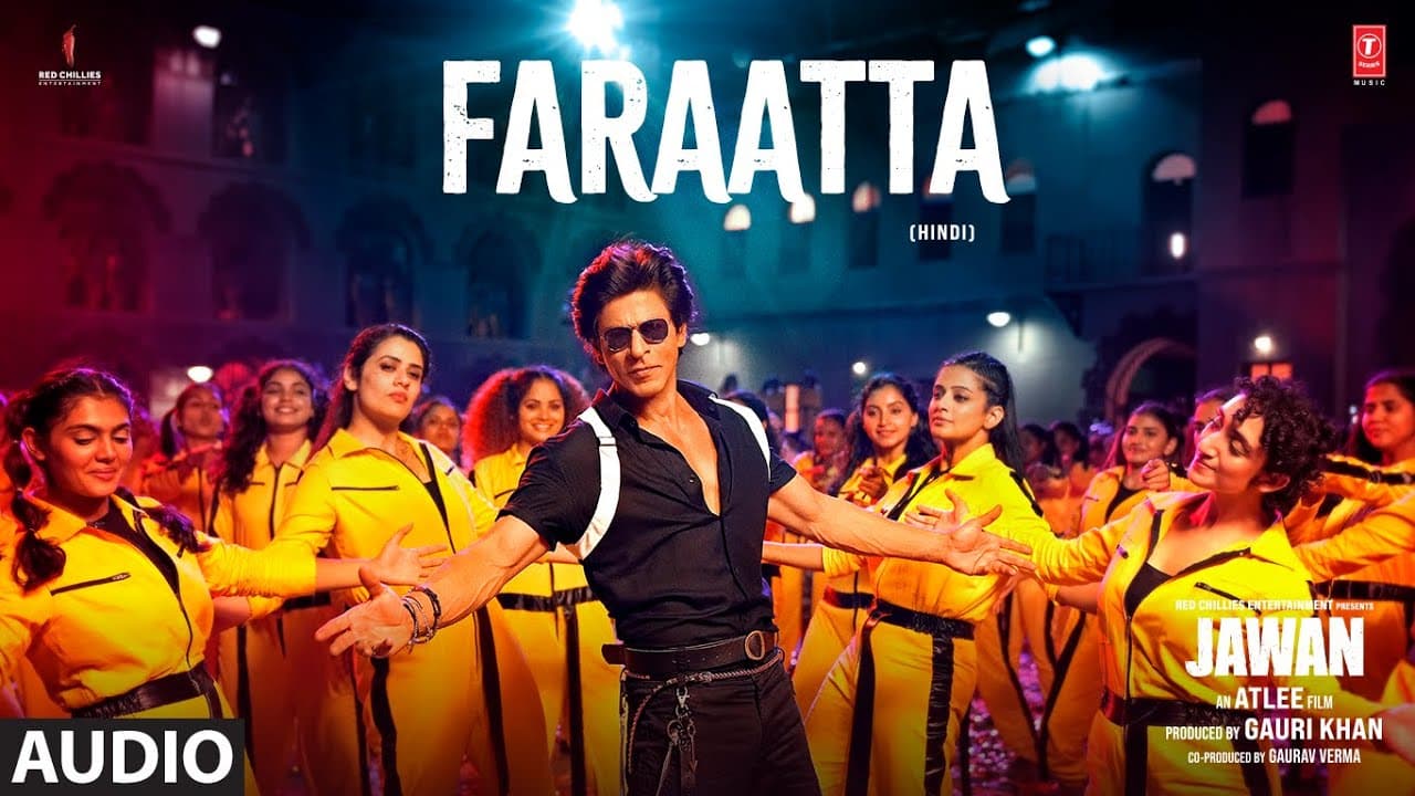 JAWAN: Faraatta(Audio) Shah Rukh Khan| Deepika | Atlee | Anirudh |Arijit S, Jonita G, Badshah|Kumaar
