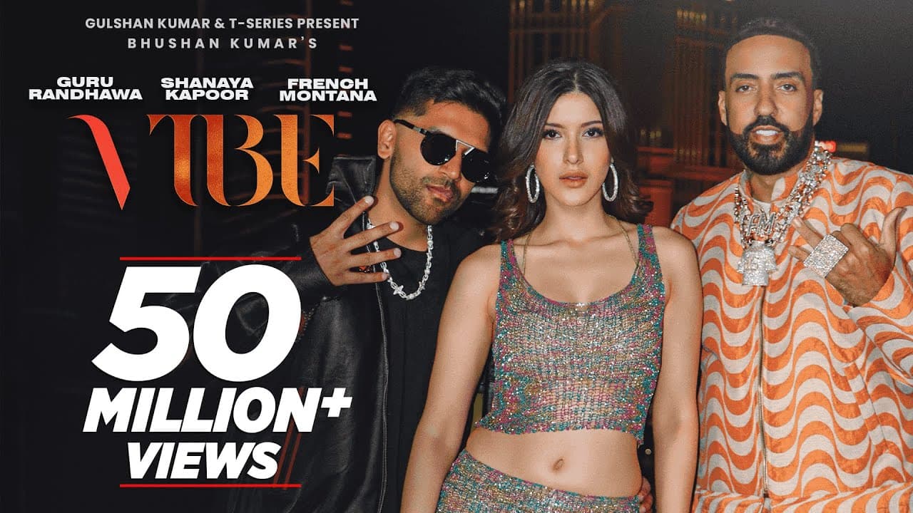 VIBE (Official Video): GURU RANDHAWA | FRENCH MONTANA | SHANAYA KAPOOR | JSL, DJ SHADOW | BHUSHAN K