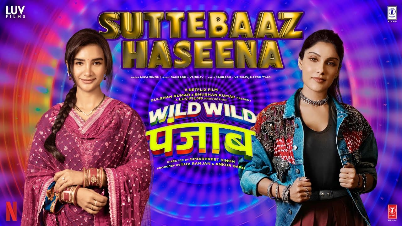 Wild Wild Punjab: Suttebaaz Haseena (Song) Mika Singh | Varun Sharma,Sunny,Jassie Gill,Manjot,Ishita