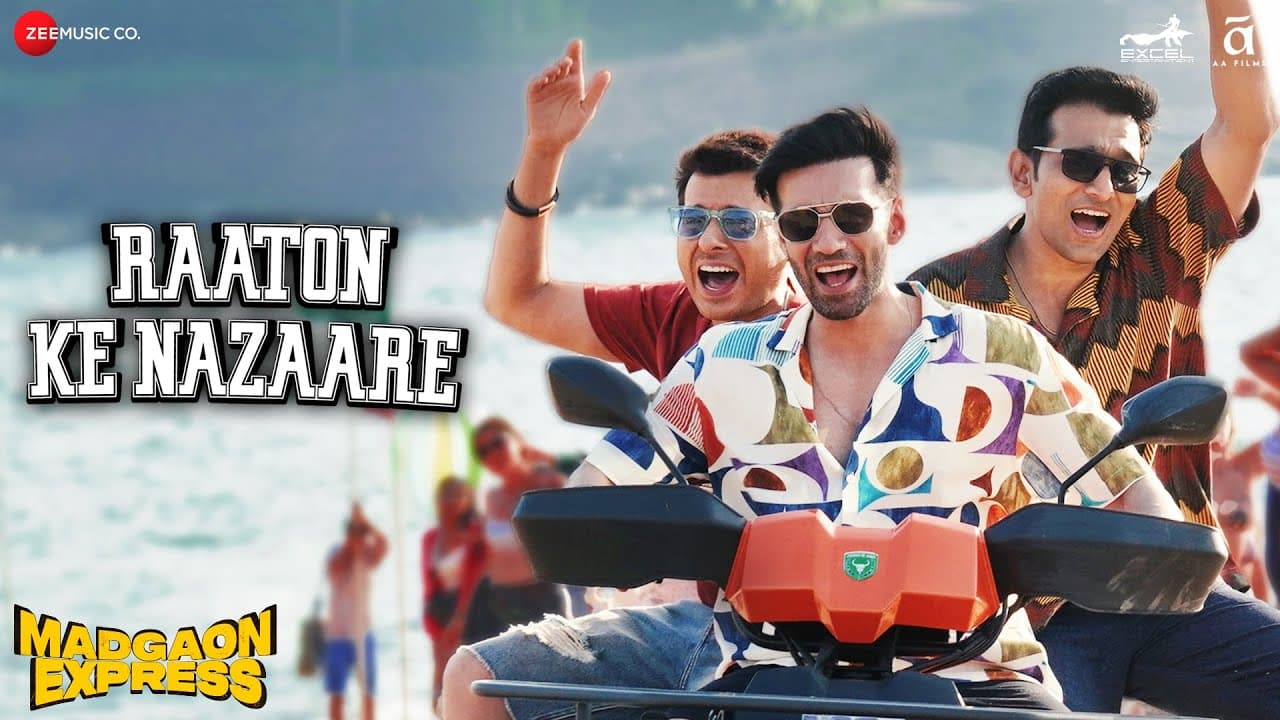 Raaton Ke Nazaare - Madgaon Express | Nora, Divyenndu, Pratik, Avinash| Benny D, Shaarib T | Lyrical
