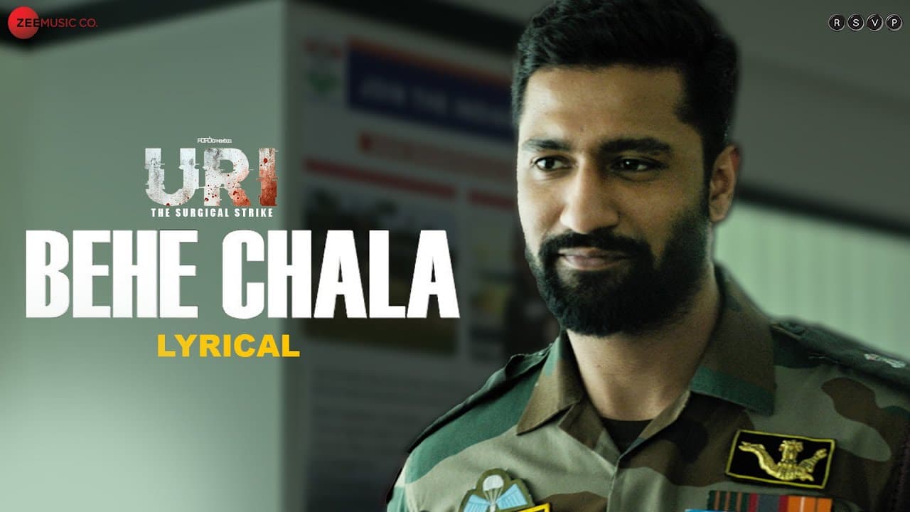 Behe Chala - URI | Vicky Kaushal & Yami Gautam | Shashwat Sachdev | Lyrical