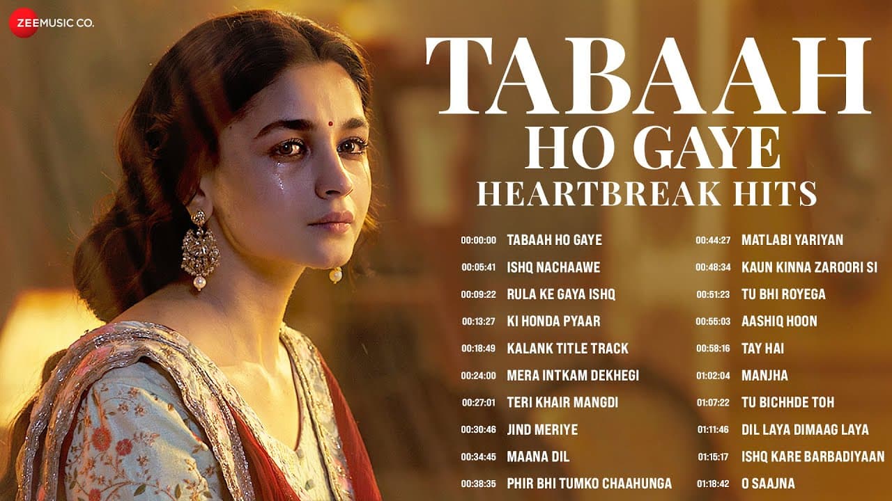 Tabaah Ho Gaye Heartbreak Hits 💔 | Non-Stop Sad Songs | Rula Ke Gaya Ishq & More