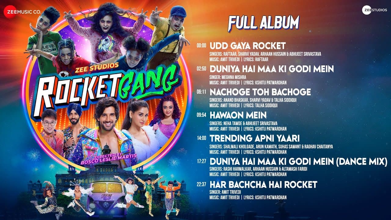 Rocket Gang - Full Album | Aditya Seal & Nikita Dutta | Amit Trivedi | Raftaar | Kshitij Patwardhan