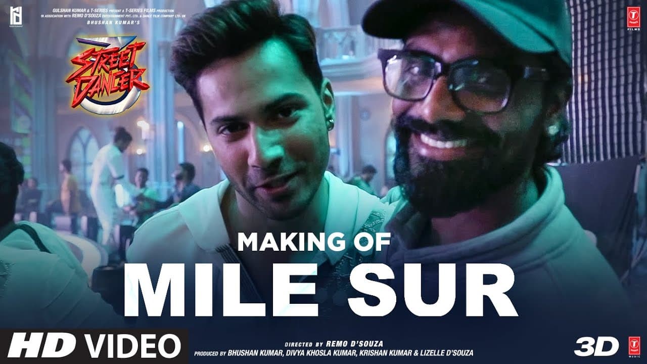 Making of Mile Sur | Street Dancer 3D | Varun, Shraddha, Prabhu D