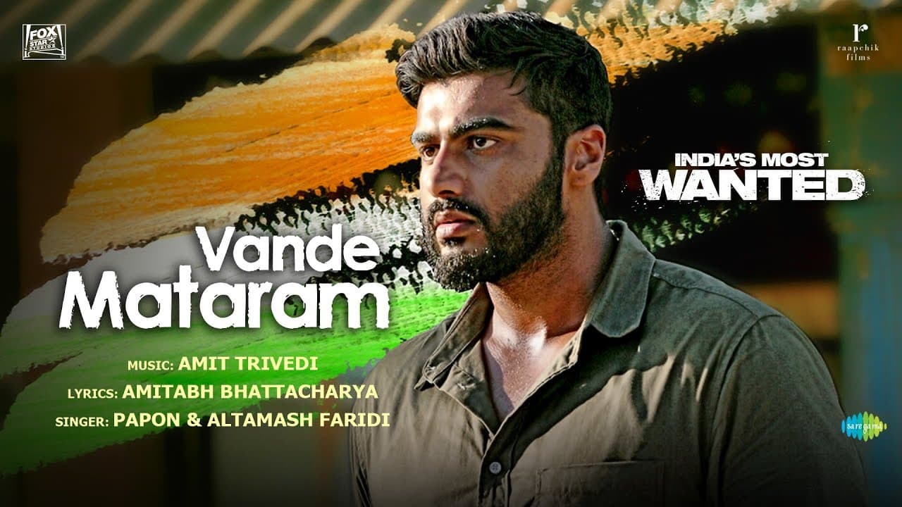Vande Mataram| India's Most Wanted| Arjun Kapoor| Papon|Altamash| Amit Trivedi| Amitabh Bhattacharya