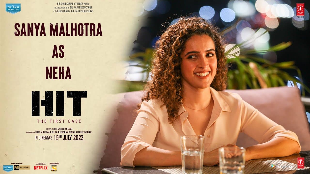 Sanya Malhotra As Neha - HIT: The First Case | Rajkummar R, Sanya M | Dr. Sailesh K | Bhushan Kumar