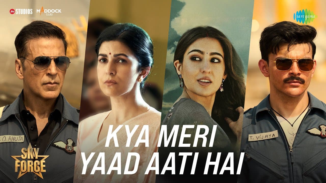Kya Meri Yaad Aati Hai | Sky Force | Akshay Kumar, Veer P, Sara, Nimrat, Tanishk, Vishal M, Irshad
