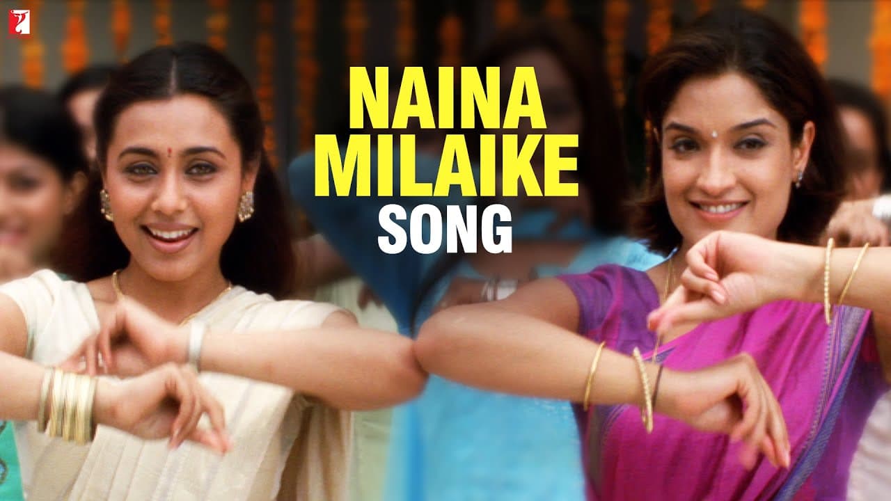 Naina Milaike Song | Saathiya | Vivek Oberoi, Rani Mukerji | Sadhana, Madhushree, A R Rahman, Gulzar