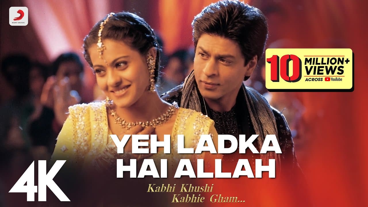 Yeh Ladka Hai Allah | K3G | @alkayagnik3875| @RealUditNarayan | Shah Rukh Khan | Kajol | 4k