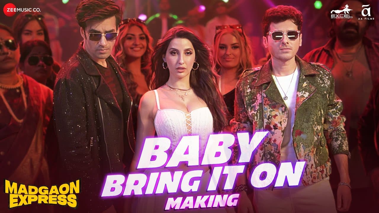Baby Bring It On - Making | Madgaon Express | Nora, Divyenndu, Avinash | Ajay-Atul, Nikhita, Kumaar