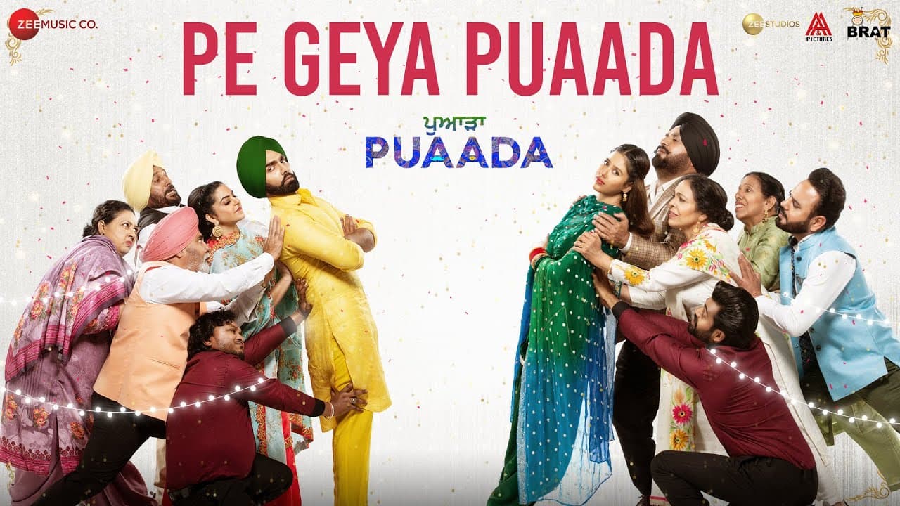 Pe Geya Puaada - PUAADA | Ammy Virk & Sonam Bajwa | Nachhatar Gill | Happy Raikoti & V Rakx Music