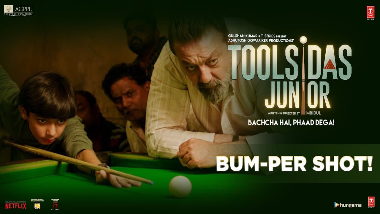 Toolsidas Junior (Promo) "BUM-PER SHOT!" Varun B, Sanjay Dutt, Rajiv K | Mridul, Swanand K
