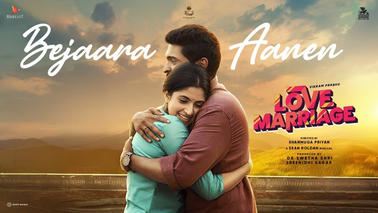 Love Marriage - Bejaara Aanen Video Song | Vikram Prabhu, Sushmitha Bhat | Sean Roldan | Sivaangi