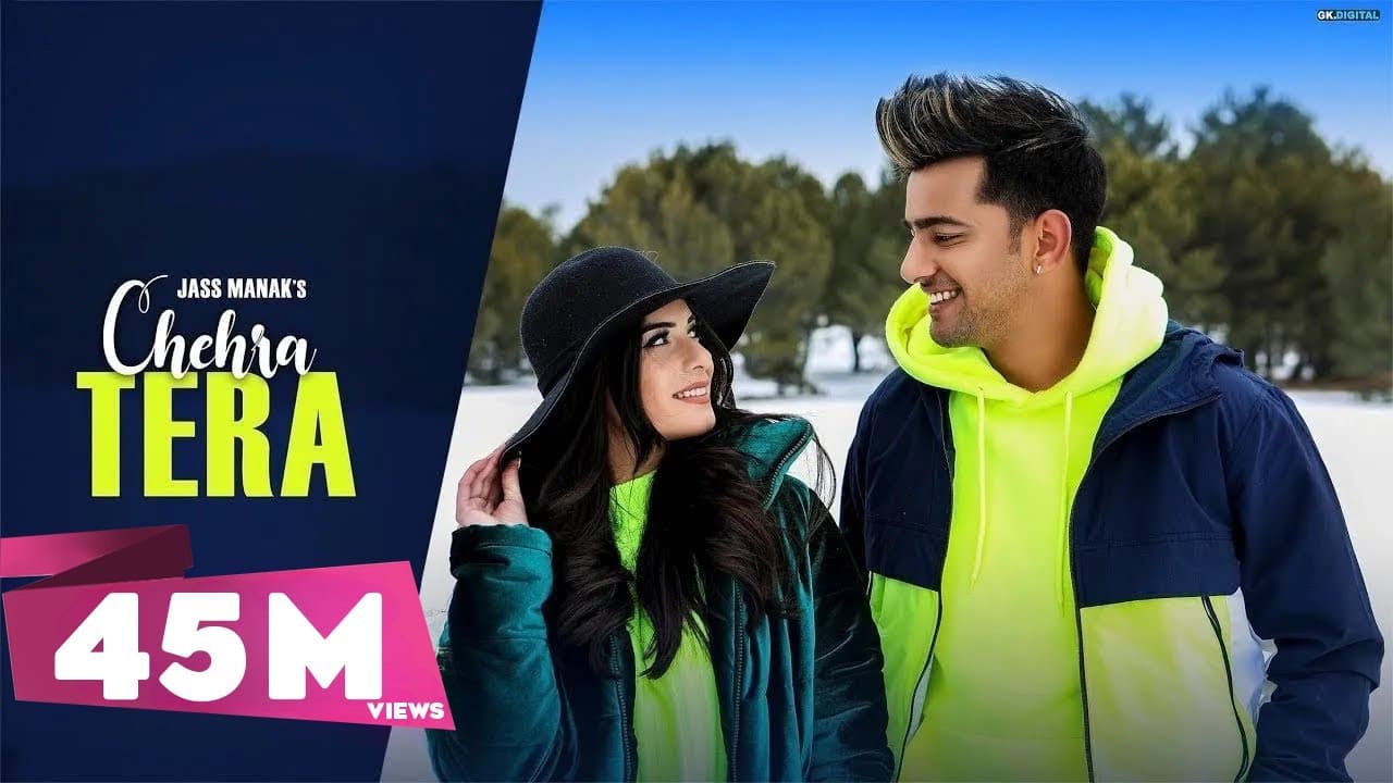 Chehra Tera : Jass Manak (Official Song) Romantic Songs | GK.DIGITAL | Geet MP3