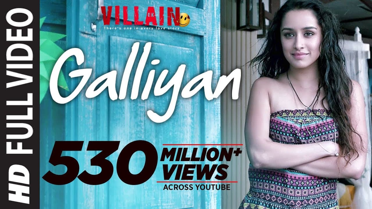 Full Video: Galliyan Song | Ek Villain | Ankit Tiwari | Sidharth Malhotra | Shraddha Kapoor