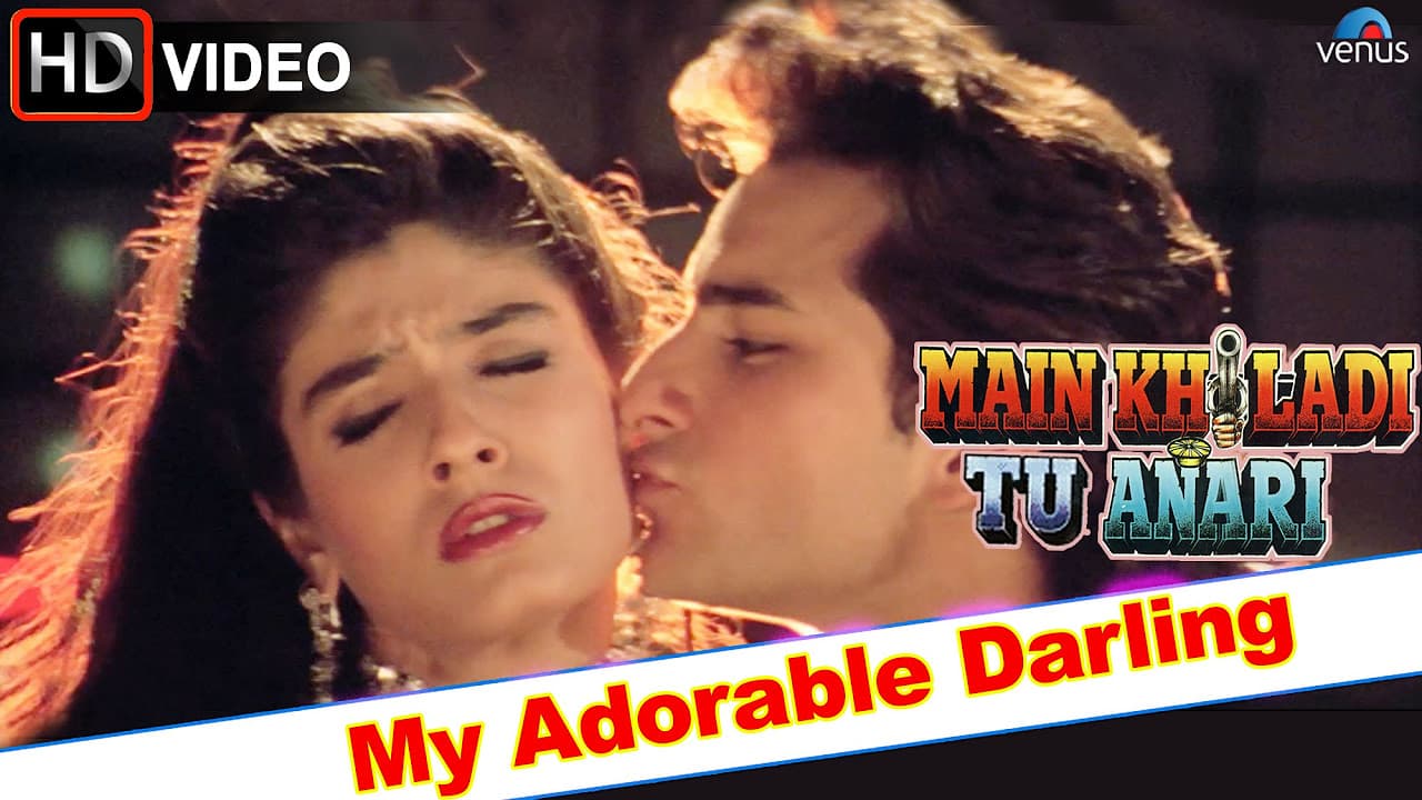 My Adorable Darling (HD) Full Video Song | Main Khiladi Tu Anari | Saif Ali Khan, Raveena Tandon |