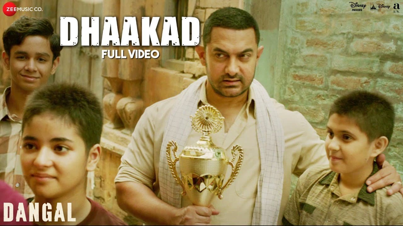 Dhaakad - Full Video | Dangal | Aamir Khan | Pritam | Amitabh Bhattacharya | Raftaar