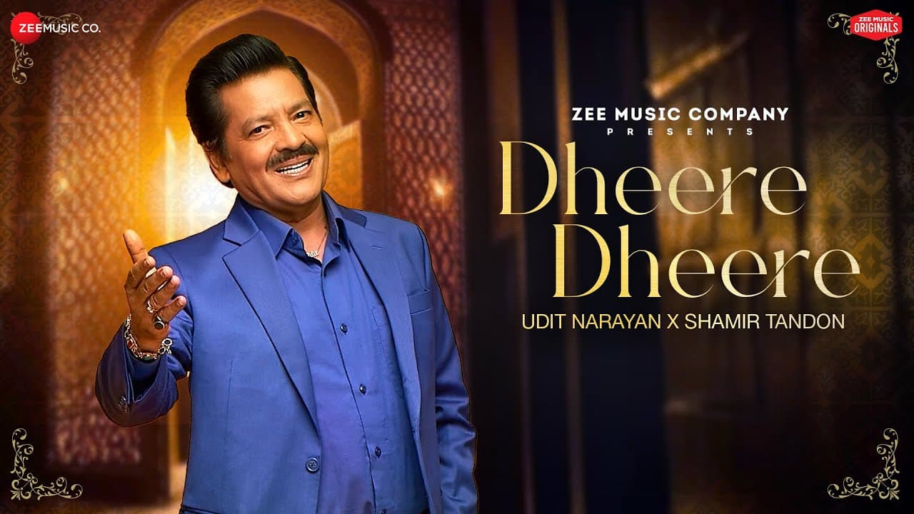 Dheere Dheere | Udit Narayan x Shamir Tandon | Priyanka Bala | Ghazal | Zee Music Originals