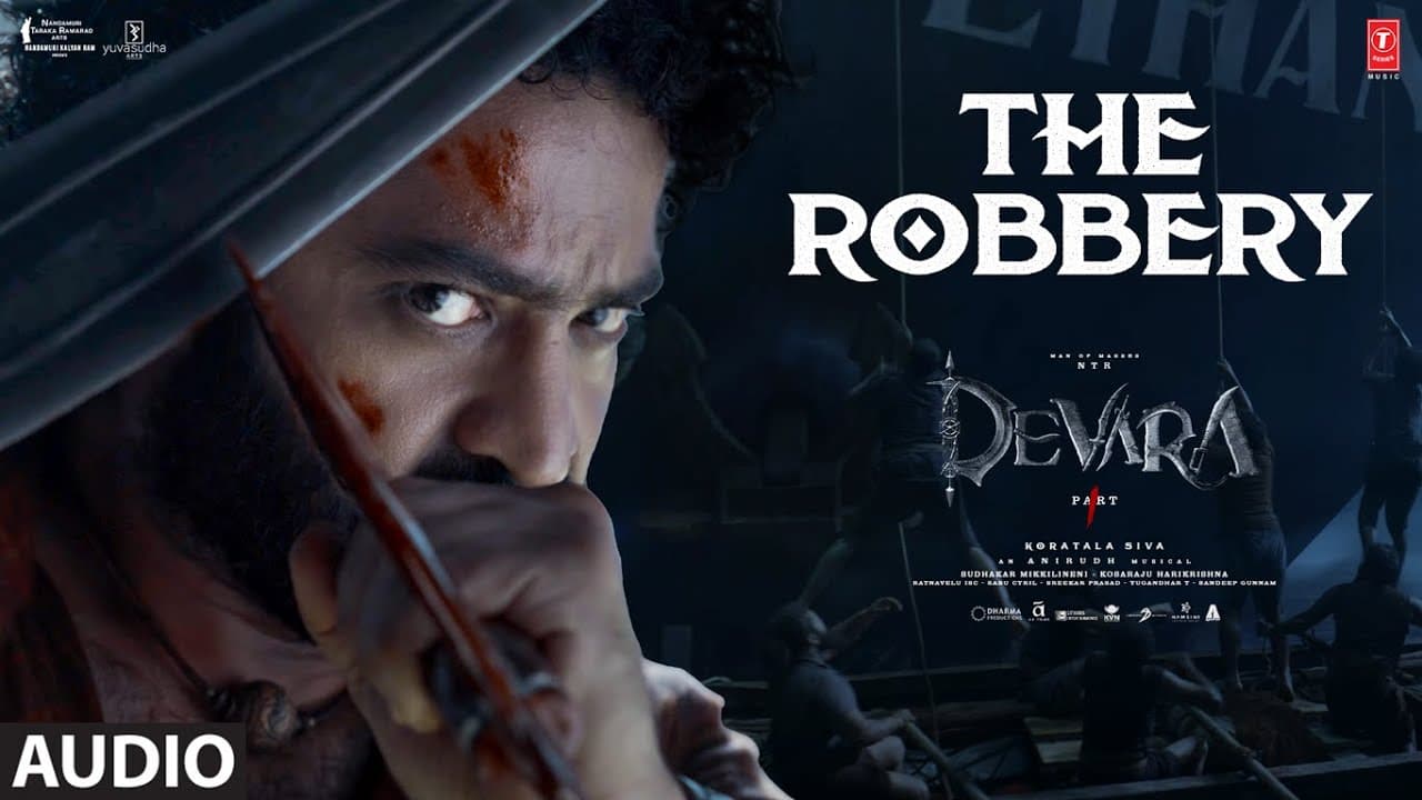 The Robbery OST | Devara Original Sound Track - BGM | NTR | Sai Ali Khan | Anirudh Ravichander