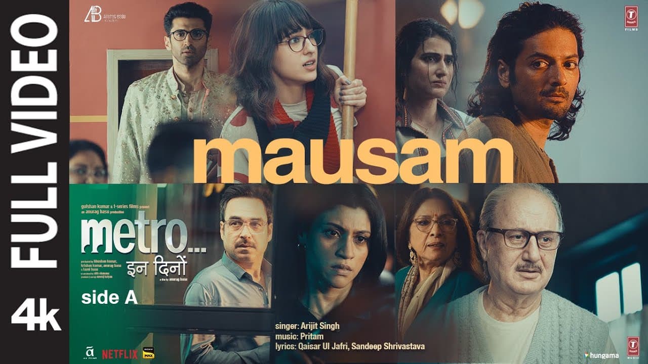 Mausam (Full Video) | Arijit Singh | Metro...In Dino | Pritam | Anurag Basu | Sandeep S | Bhushan K
