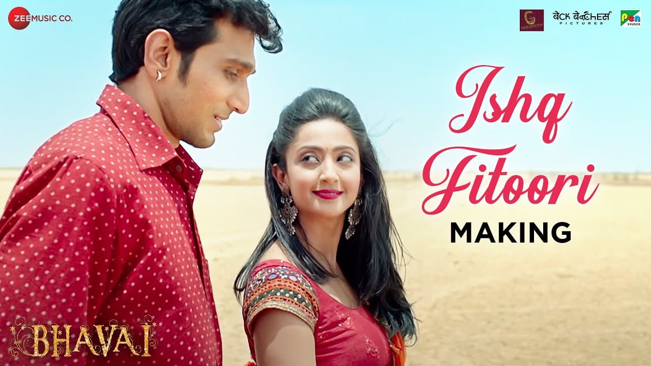 Ishq Fitoori - Making | Bhavai | Pratik Gandhi & Aindrita Ray | Mohit Chauhan