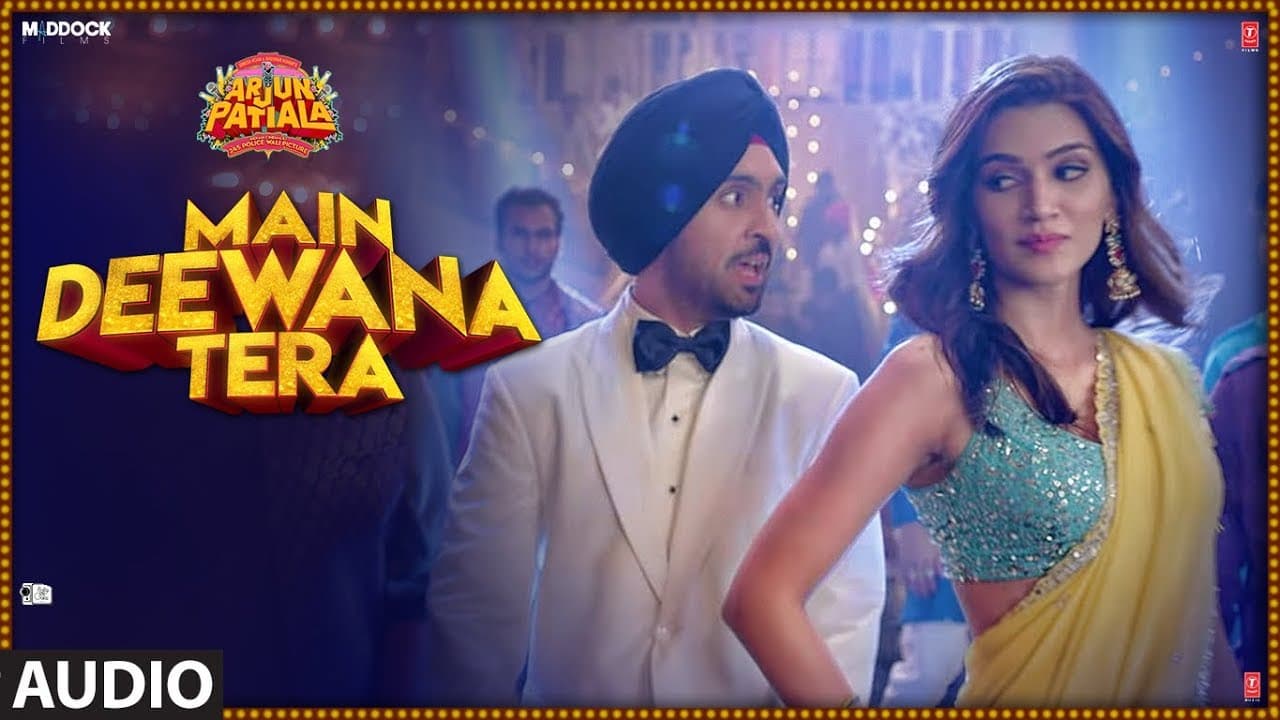 Main Deewana Tera Audio | Arjun Patiala |Guru Randhawa,Nikhita G | Diljit D, Kriti S|Sachin -Jigar