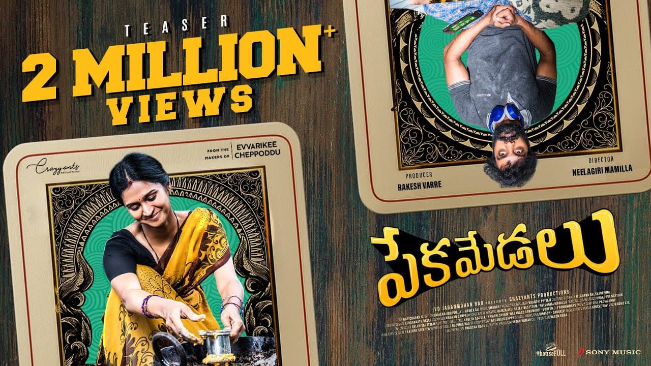 Pekamedalu - Official Teaser | Vinoth Kishan, Anoosha Krishna, Rakesh Varre | Crazy Ants Productions