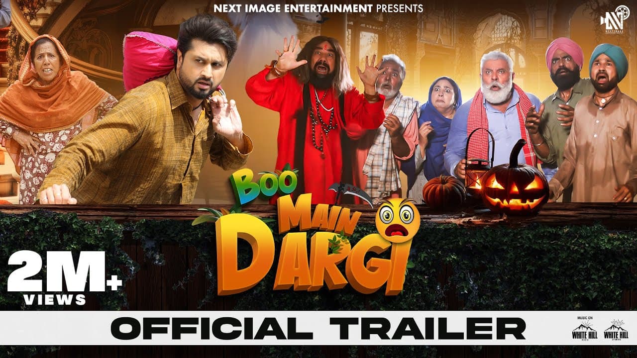 Boo Main Dargi (Official Trailer) Roshan Prince | Isha Rikhi | BN Sharma | Punjabi Comedy Movies