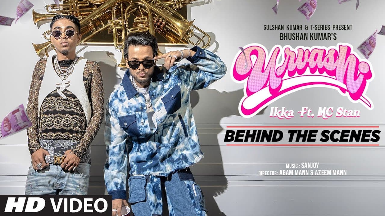 URVASHI (Behind The Scenes): IKKA, Ft. MC STAN | BHUSHAN KUMAR