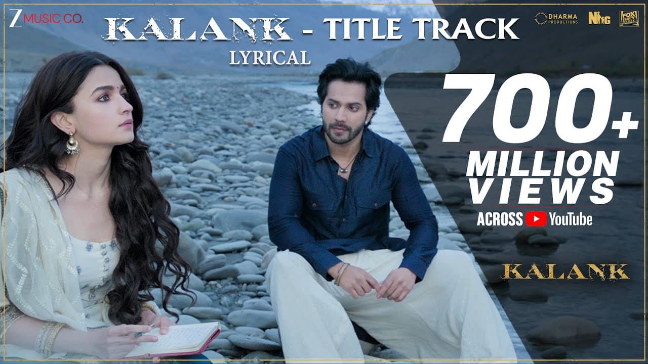 Kalank Title Track - Lyrical | Alia Bhatt , Varun Dhawan | Arijit Singh | Pritam| Amitabh