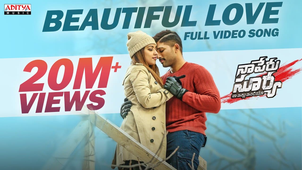 Beautiful Love Full Video Song | Naa Peru Surya Naa illu India | Allu Arjun Hits | Telugu Love Songs
