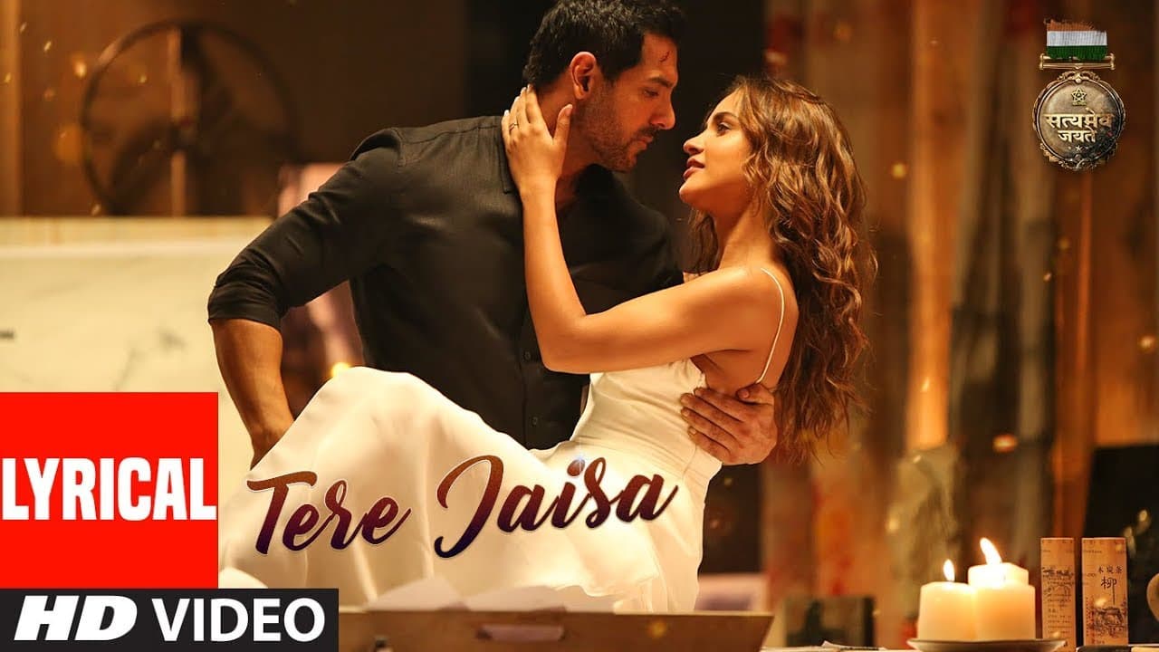 TERE JAISA LYRICAL | Satyameva Jayate | Arko | Tulsi Kumar | John Abraham | Aisha Sharma