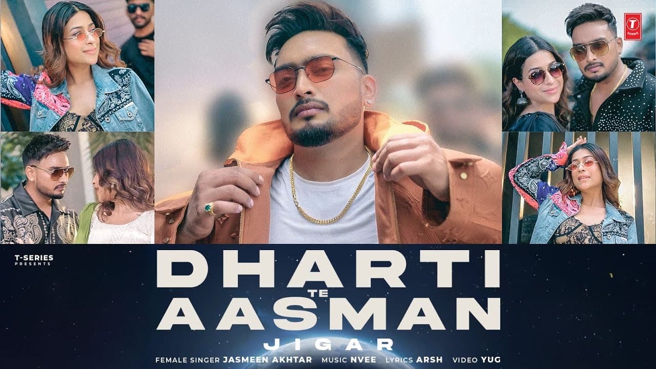 DHARTI TE AASMAN (Official Music Video) | JIGAR | Latest Punjabi Songs 2025