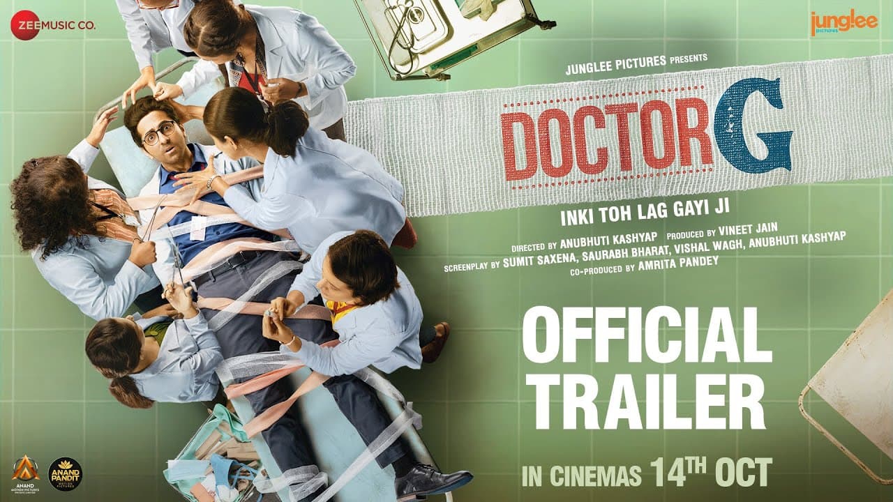 Doctor G - Official Trailer | Ayushmann K, Rakul P, Shefali S| Anubhuti Kashyap| In Cinemas 14th Oct