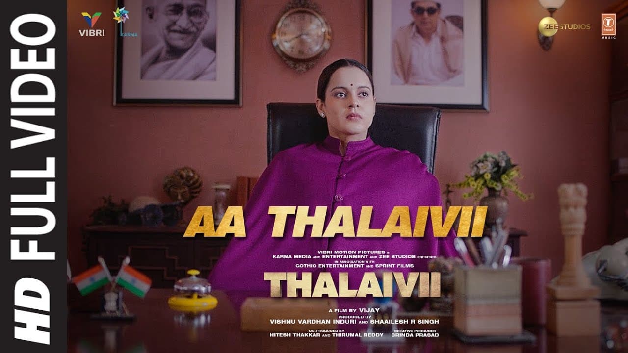 Aa Thalaivii Full Video | THALAIVII | Kangana Ranaut | Amit Mishra | G.V.Prakash Kumar | Irshad K