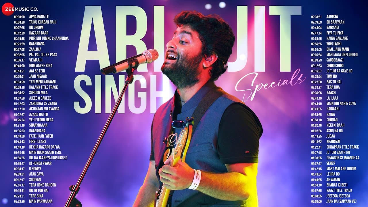 🎶 Arijit Singh Specials 2025 | 70 Super Hit Songs | 5+ Hours Non-Stop Magic 🔥❤️