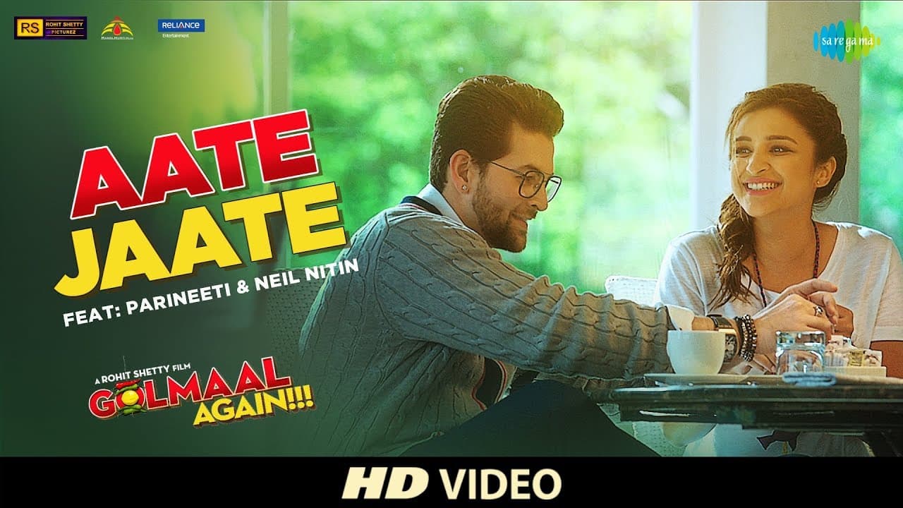 Aate Jaate | FEAT. Parineeti Chopra & Neil Nitin | Golmaal Again | Ajay Devgan | Rohit Shetty | Tabu