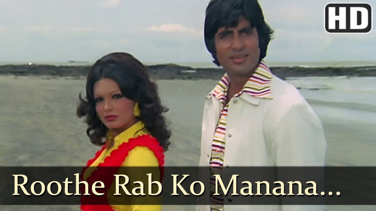 Roothe Rab Ko - Amitabh Bachchan - Praveen Babi - Majboor - Rafi - Asha Bhosle - Hindi Song