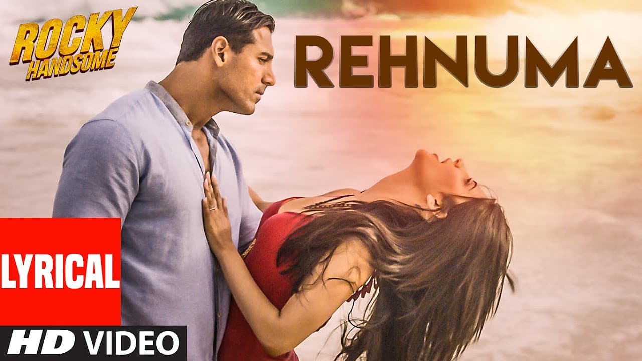 REHNUMA Lyrical Video Song | ROCKY HANDSOME | John Abraham, Shruti Haasan | T-Series