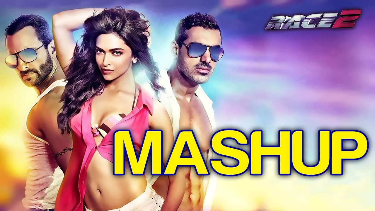Race 2 Mashup - Race 2 | Saif Ali Khan, Deepika, Jacqueline, Ameesha, John & Anil Kapoor | Pritam