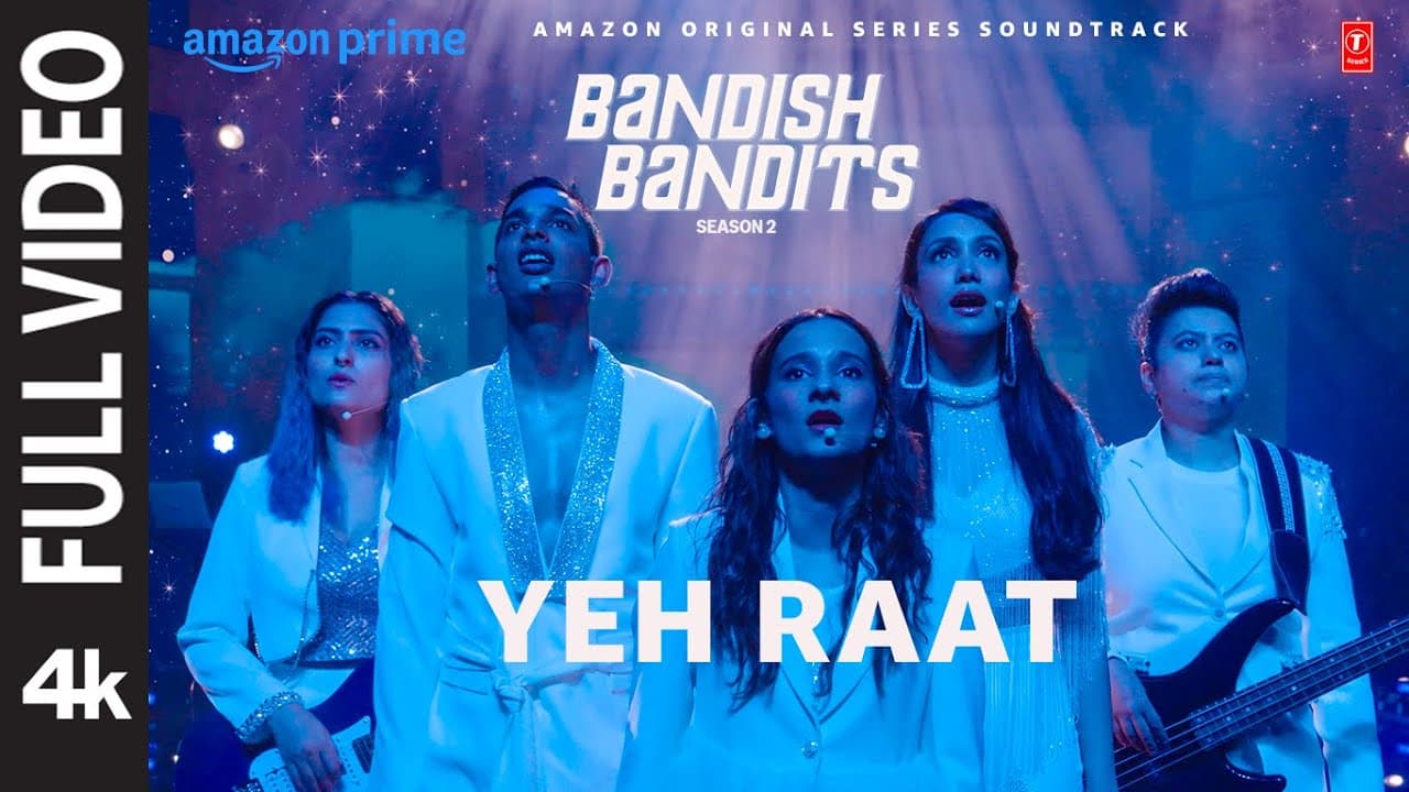 Bandish Bandits S2: Yeh Raat (Full Video) | Ritwik, Shreya | Asees Kaur, Akashdeep S, Ana Rehman