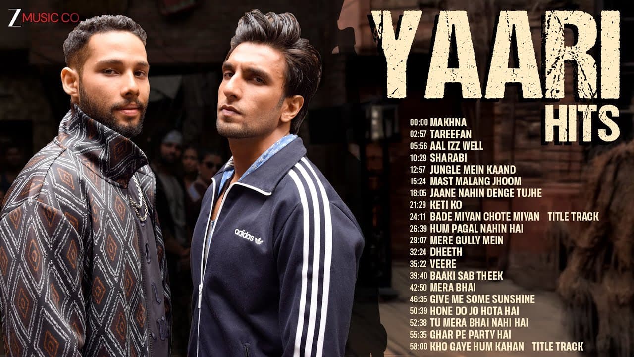 Yaari Hits: Friendship Day Special Songs | Makhna, Tareefan, Mere Gully Mein & More