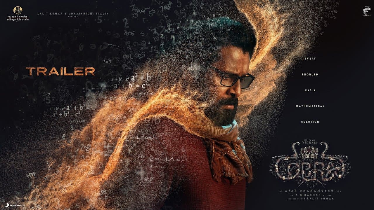 Cobra - Official Trailer | Chiyaan Vikram | AR Rahman | Ajay Gnanamuthu | 7 Screen Studio