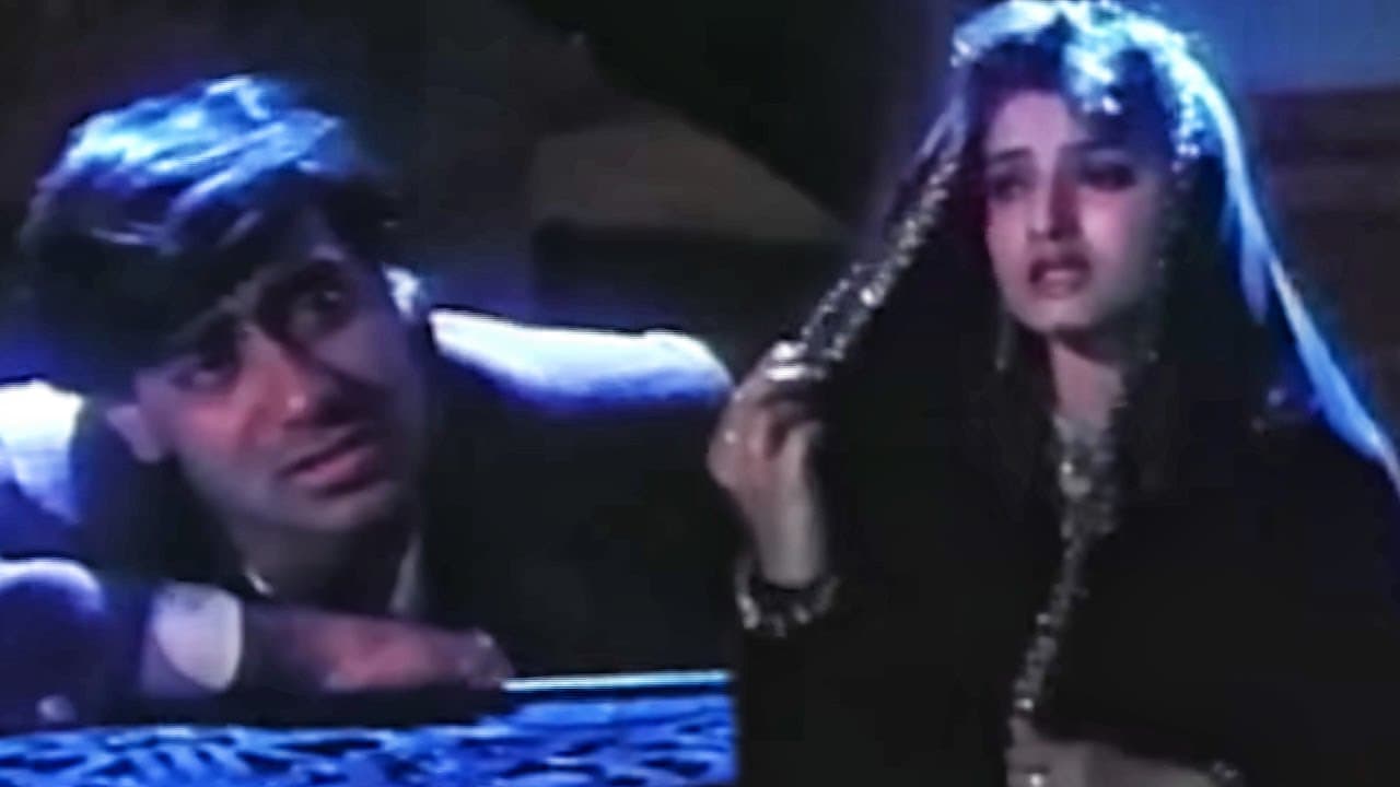 Jeeta Tha Jiske Liye | Ajay Devgan, Raveena Tandon | Kumar Sanu, Alka Yagnik | Dilwale Movie Song