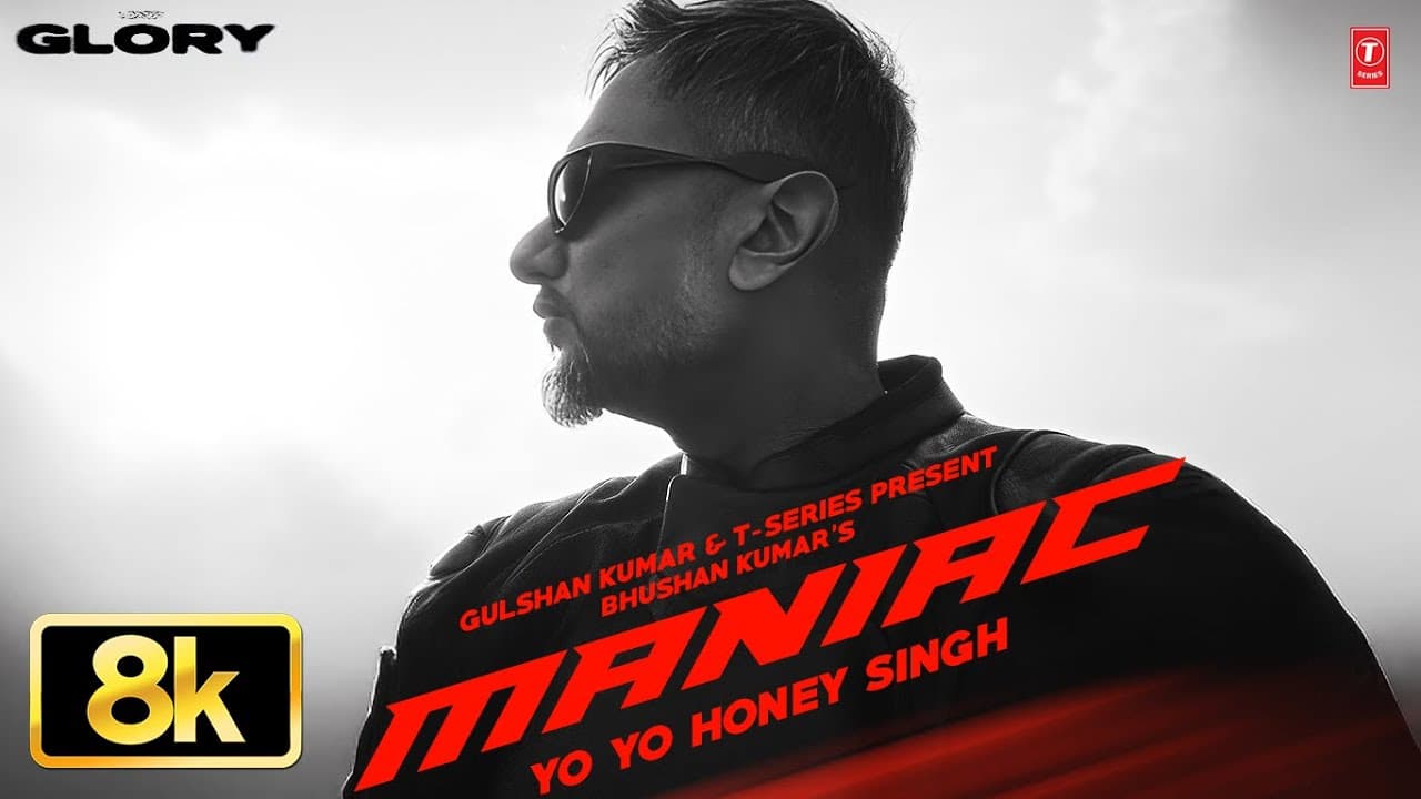 MANIAC 8K Full Song: YO YO HONEY SINGH | ESHA GUPTA | GLORY | BHUSHAN KUMAR