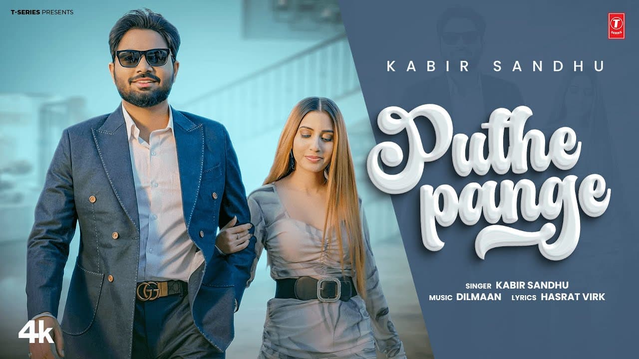 PUTHE PANGE (Official Music Video) | KABIR SANDHU | Latest Punjabi Songs 2025