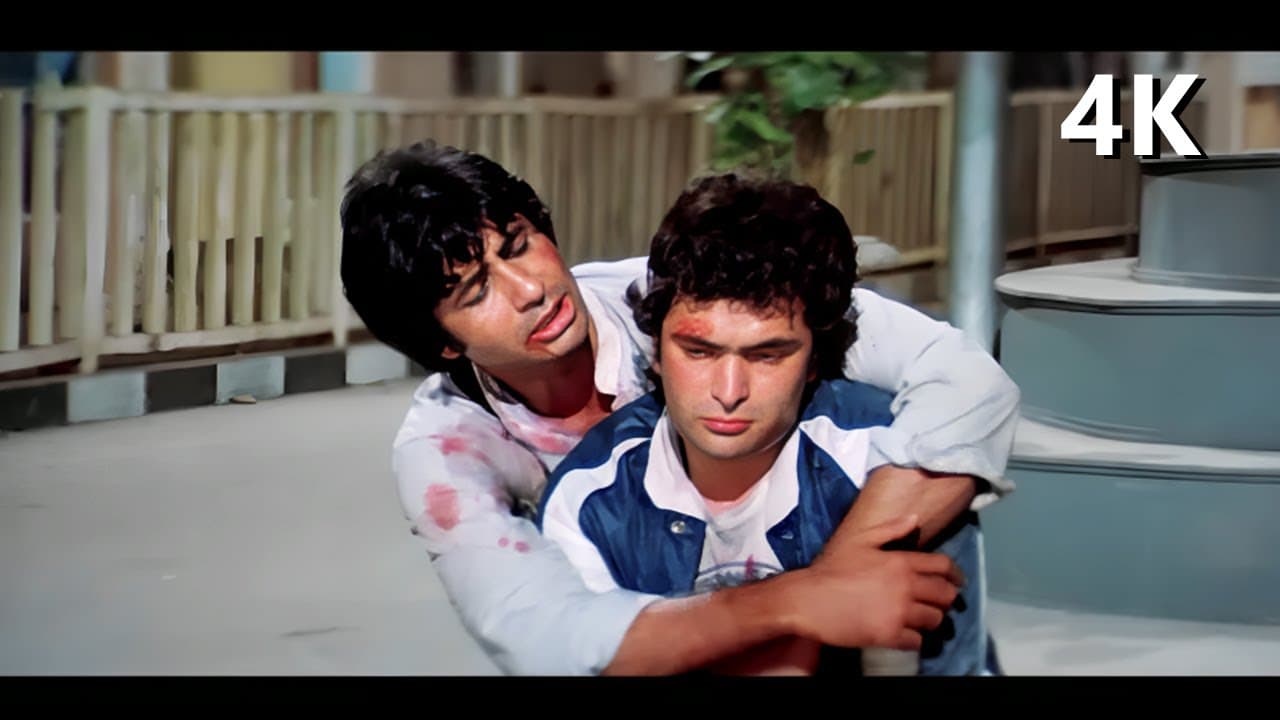 Chal Mere Bhai Tere Haath Jodta Hoon 4K Naseeb Song | Amitabh Bachchan, Rishi Kapoor | Mohammed Rafi