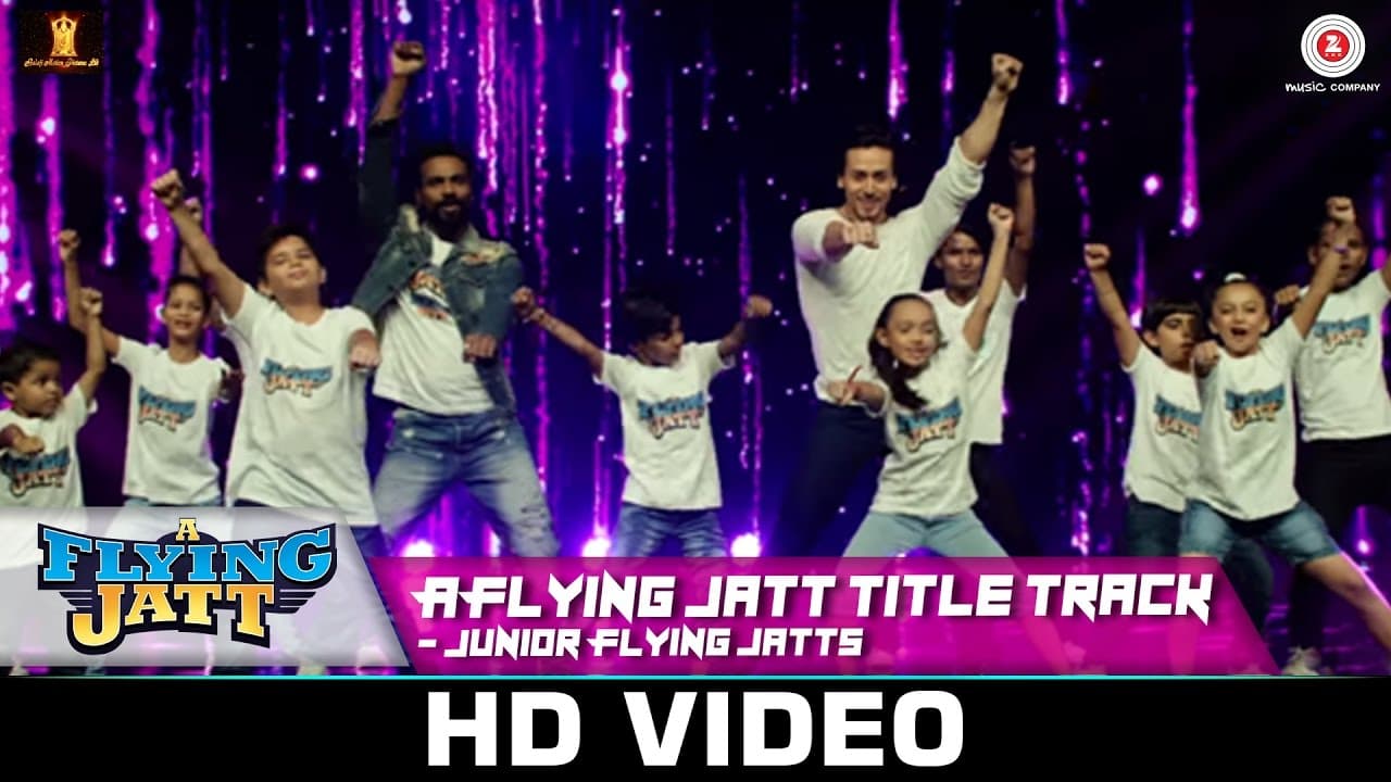 A Flying Jatt Title Track - Junior Flying Jatts | Tiger Shroff - Remo D'Souza